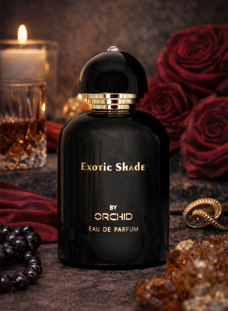 Orchid Exotic Shade Pour Homme Eau de Parfum 100ml for Men | Long Lasting Fresh Spicy Woody Perfume with Cypress, Lemon & Nutmeg Notes | Rosemary, Pepper & Musk Base - Image 4